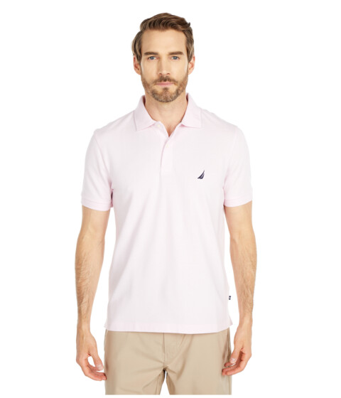 Imbracaminte barbati nautica short sleeve solid deck shirt pink