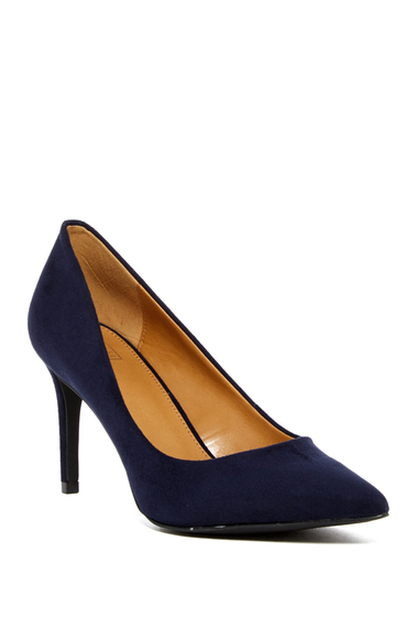 Incaltaminte Femei 14th Union Maty Pump - Multiple Widths Available NAVY FAUX SUEDE