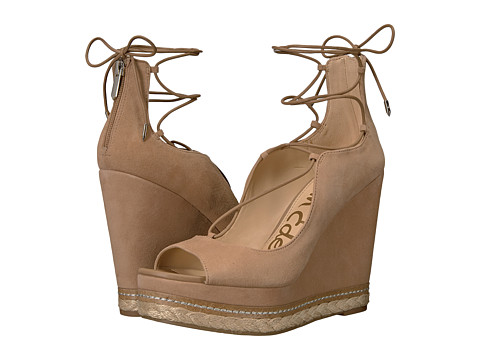 Incaltaminte Femei Sam Edelman Harriet Golden Caramel Kid Suede Leather