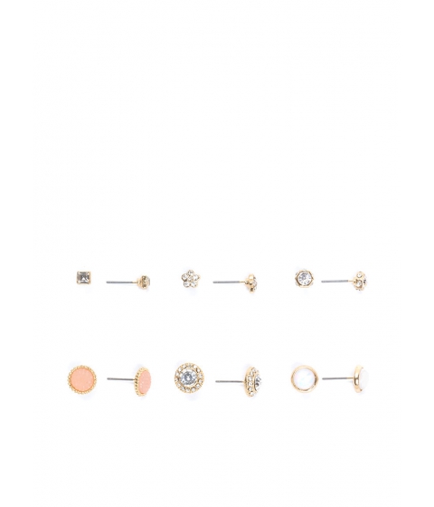 Image of Accesorii Femei CheapChic In For A Treat Glitzy Earring Set Gold