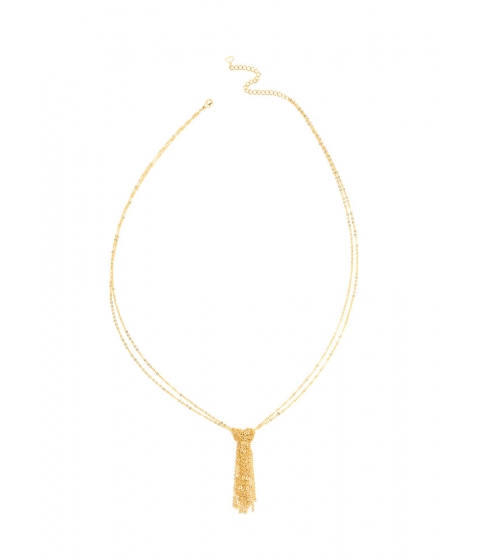 Image of Accesorii Femei CheapChic Insane In The Chain Tassel Necklace Gold