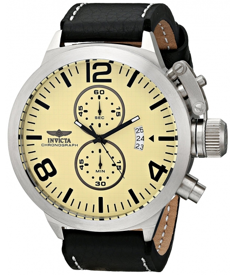 Ceasuri barbati invicta watches invicta men\'s 3449 corduba collection oversized chronograph watch whiteblack