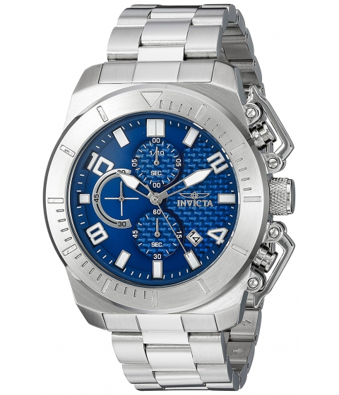 Ceasuri barbati invicta watches invicta men\'s \'pro diver\' quartz stainless steel casual watch colorsilver-toned (model 23404) bluesilver