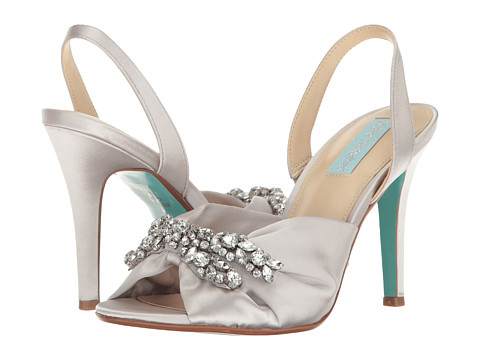 Incaltaminte Femei Betsey Johnson Briel Silver Satin