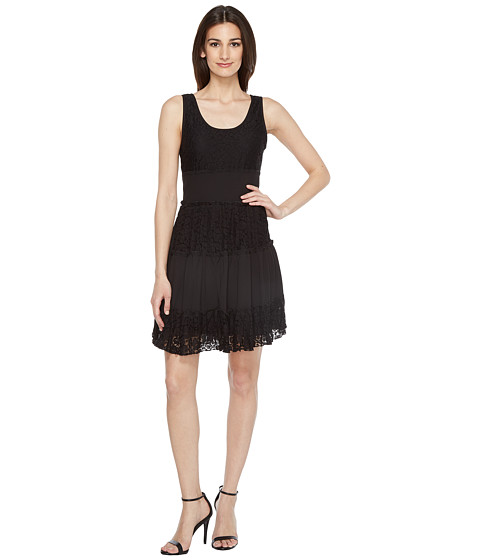 Imbracaminte Femei Karen Kane Tara Tiered Lace Dress Black