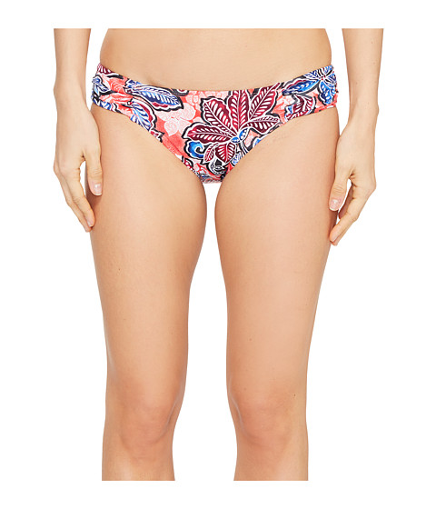 Imbracaminte Femei Tommy Bahama Java Blossom Side-Shirred Hipster Bikini Bottom Calypso Pink