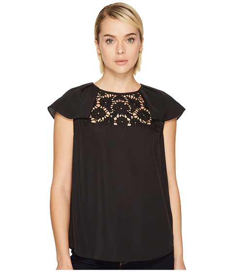 Imbracaminte Femei Kate Spade New York Lace Embroidered Top Black