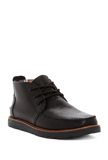 Image of Incaltaminte Barbati TOMS Leather Chukka Boot BLACK