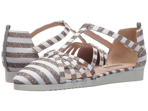 Incaltaminte Femei SJP by Sarah Jessica Parker Meteor Rose GoldWhite Stripe