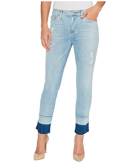 Imbracaminte Femei Hudson Zooey Mid-Rise Crop Straight with Released Hem Five-Pocket Jeans in Side Hussel Side Hussel