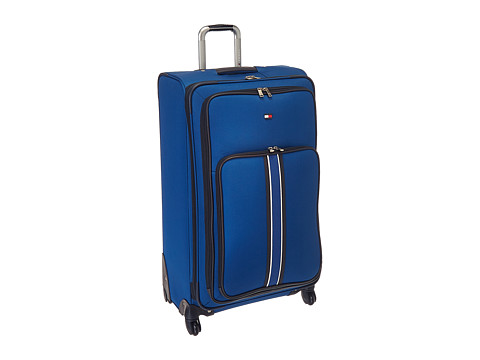 Genti Femei Tommy Hilfiger Signature Solid 28quot Upright Suitcase Blue