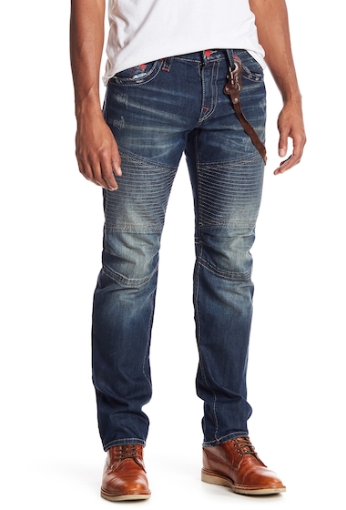 Image of Imbracaminte Barbati True Religion Moto Slim Fit Seam Jeans EICM STAND