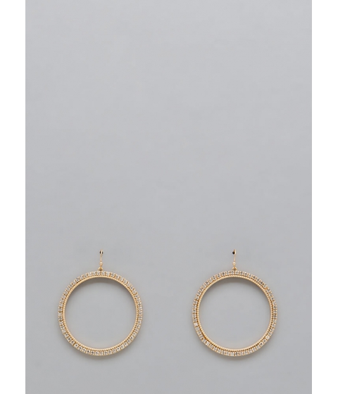 Image of Accesorii Femei CheapChic Ring Off The Hook Jeweled Earrings Gold