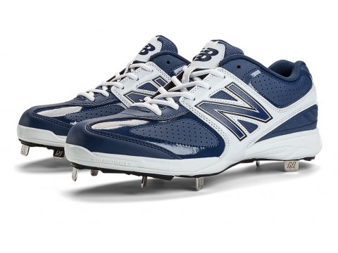 Image of Incaltaminte Barbati New Balance Mens Low-Cut Baseball Cleat Blue with White