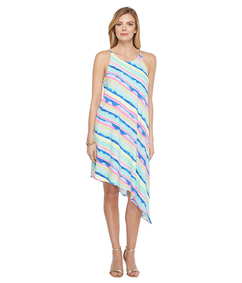 Imbracaminte Femei Lilly Pulitzer Magnolia Midi Dress Multi Ceviche Stripe Diagonal