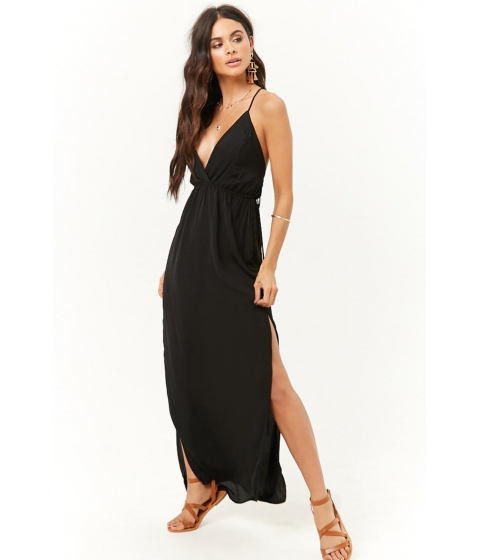 Image of Imbracaminte Femei Forever21 Strappy Maxi Dress BLACK