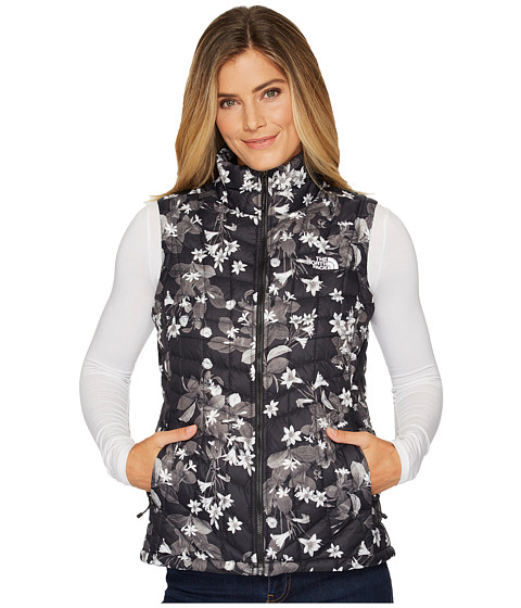 Imbracaminte Femei The North Face Thermoball Vest TNF BlackLate Bloomer Print