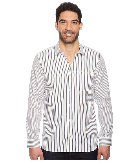 Imbracaminte Barbati Calvin Klein Engineered Stripe Button Down Shirt White
