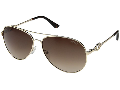 Ochelari Femei GUESS GF6064 Shiny GoldBrown Gradient Lens