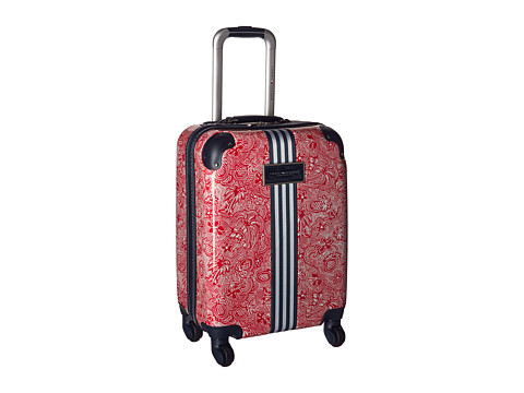 Genti femei tommy hilfiger th-683 pineapple palm 21quot upright suitcase red