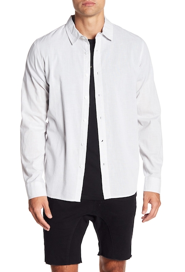 Image of Imbracaminte Barbati Tavik Courtland Woven Regular Fit Shirt WHITE