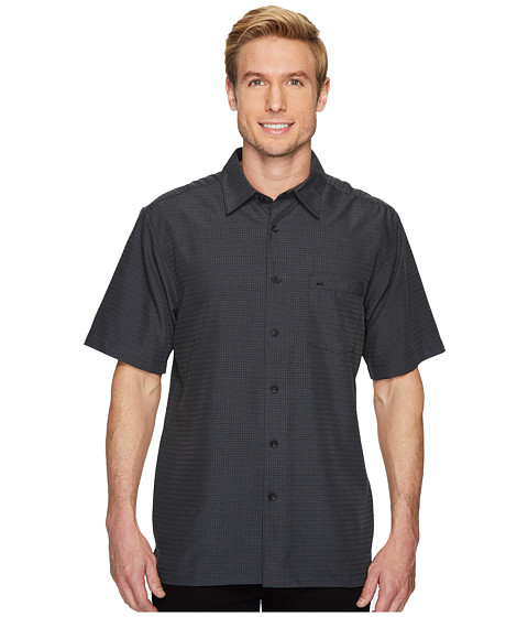 Imbracaminte barbati quiksilver waterman centinela 4 short sleeve shirt black