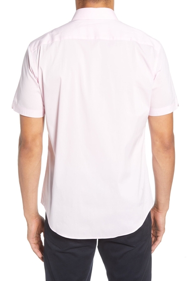 Imbracaminte barbati zachary prell baumann regular fit shirt pink