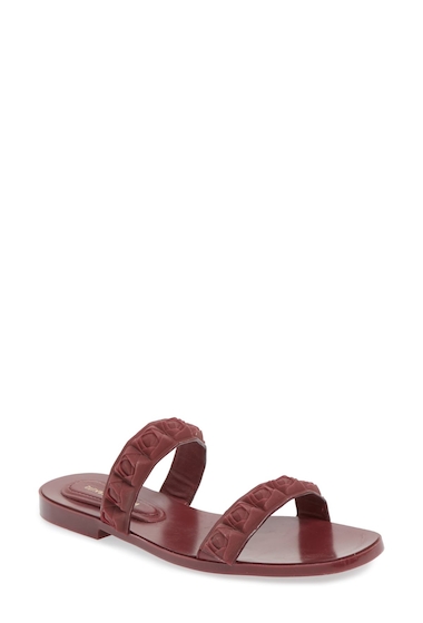 Image of Incaltaminte Femei Stuart Weitzman Rosita Dual Strap Slide Sandal GARNET TPU