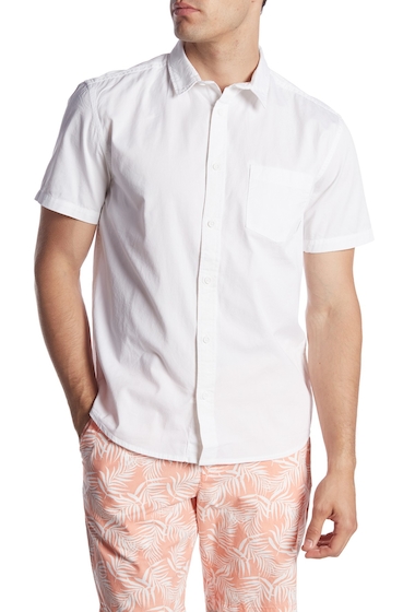 Image of Imbracaminte Barbati Quiksilver Classics Short Sleeve Modern Fit Shirt WHITE