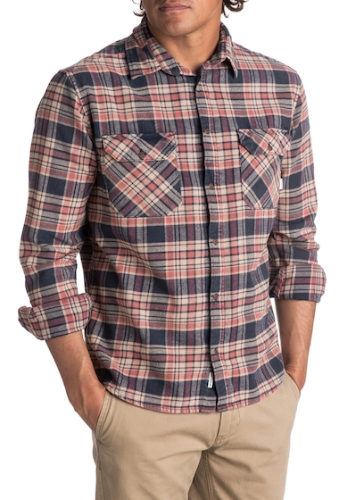 Image of Imbracaminte Barbati Quiksilver Tangloop Plaid Flannel Regular Fit Shirt TARMAC-TANGLOOP