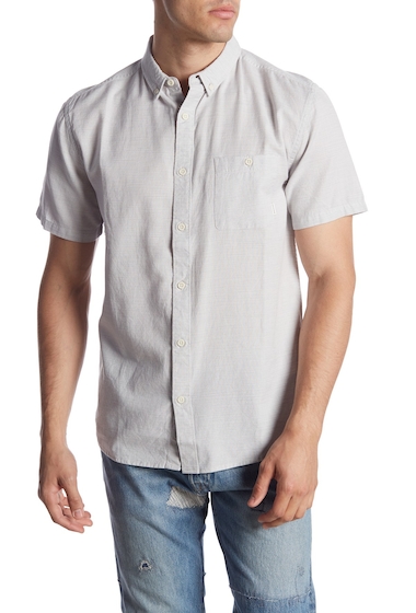 Image of Imbracaminte Barbati Quiksilver Waterfall Short Sleeve Modern Fit Shirt SLEET