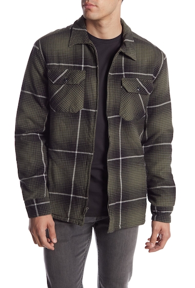 Image of Imbracaminte Barbati Quiksilver Cypress Road Plaid Jacket FOUR LEAF CLOVER CYPRESS ROAD
