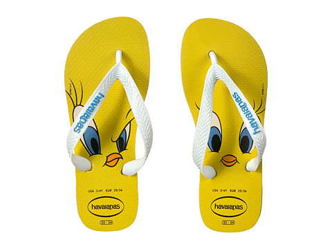 Incaltaminte Fete Havaianas Looney Tunes Sandal (ToddlerLittle KidBig Kid) Citrus Yellow