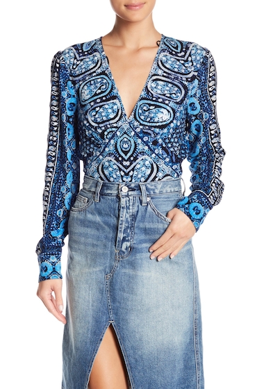 Image of Imbracaminte Femei Free People Wild and Free Patterned Blouse BLUE