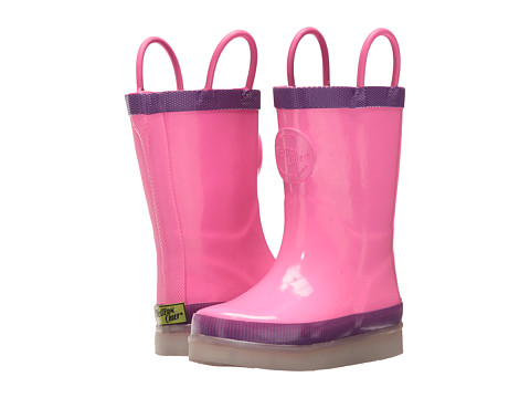 Incaltaminte Fete Western Chief Kids LED Lighted Rain Boots (ToddlerLittle KidBig Kid) Pink