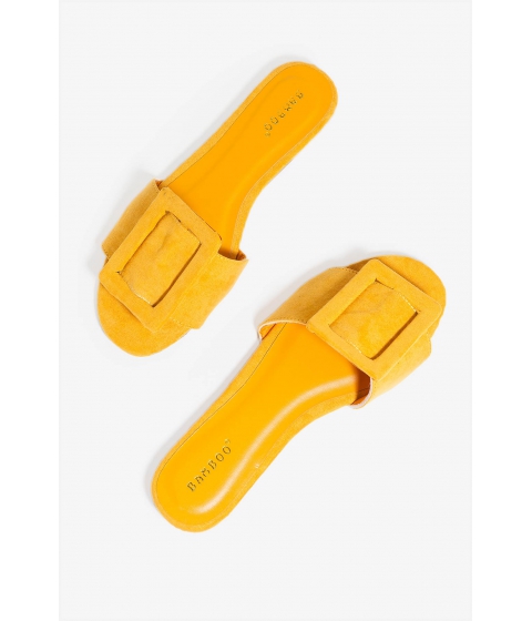 Image of Incaltaminte Femei CheapChic Buckle For A Buckle Sandal Yellow