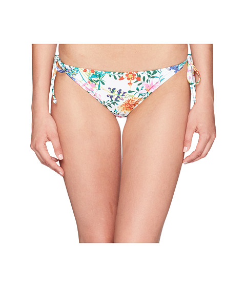 Imbracaminte Femei Roxy Softly Love Tie Side Surfer Bottoms Bright WhiteFloral Soiree