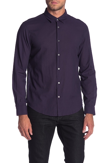 Imbracaminte Barbati John Varvatos Star USA Mayfield Solid Slim Fit Shirt GRAPE