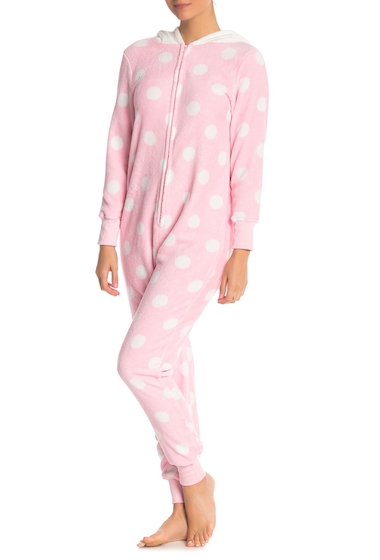 Imbracaminte Femei Hello Kitty Hooded Union Suit PINK