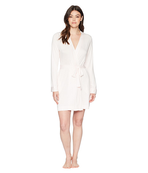 Imbracaminte Femei UGG Aldridge Stripe Robe Seashell PinkWhite