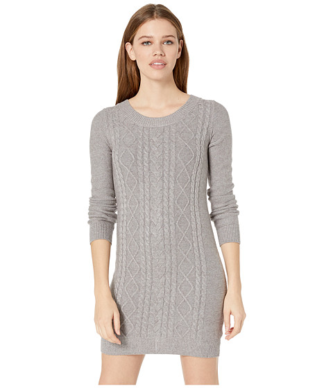 Imbracaminte Femei Jack by BB Dakota Keeps Getting Sweater Cable Knit Dress Light Heather Grey