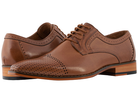 Incaltaminte Barbati Stacy Adams Sanborn Cap Toe Oxford Tan