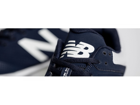 Incaltaminte Femei New Balance Low-Cut 4040v1 Metal Softball Cleat Navy with White