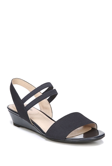 Incaltaminte Femei LifeStride Yolo Strappy Wedge Sandal - Wide Width Available NAVY