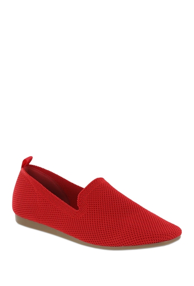 Incaltaminte femei mia yohanna perforated slip-on flat red fly kn