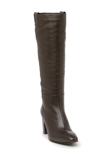 Incaltaminte femei aquatalia florianne tall weatherproof leather boot espresso