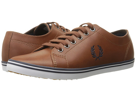 Incaltaminte barbati fred perry kingston leather tancarbon blue 1