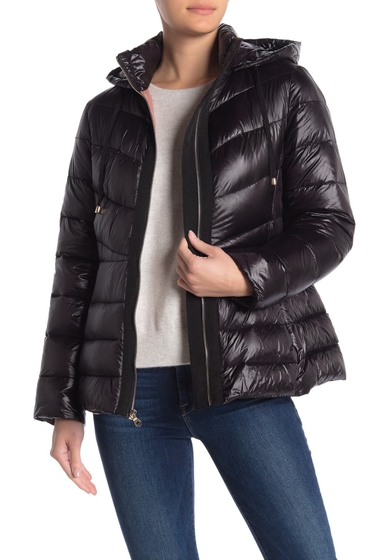 Imbracaminte femei kate spade new york quilted down puffer jacket black