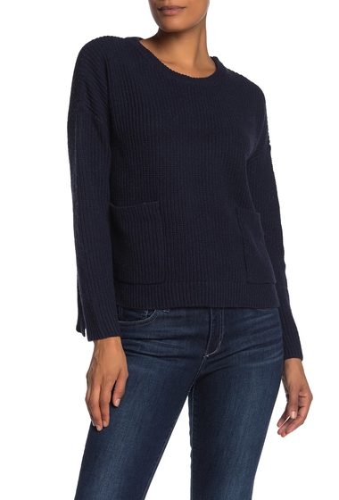 Imbracaminte femei melloday two pocket pullover sweater navy
