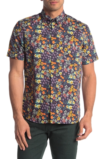 Imbracaminte barbati kennington floral short sleeve shirt mlt
